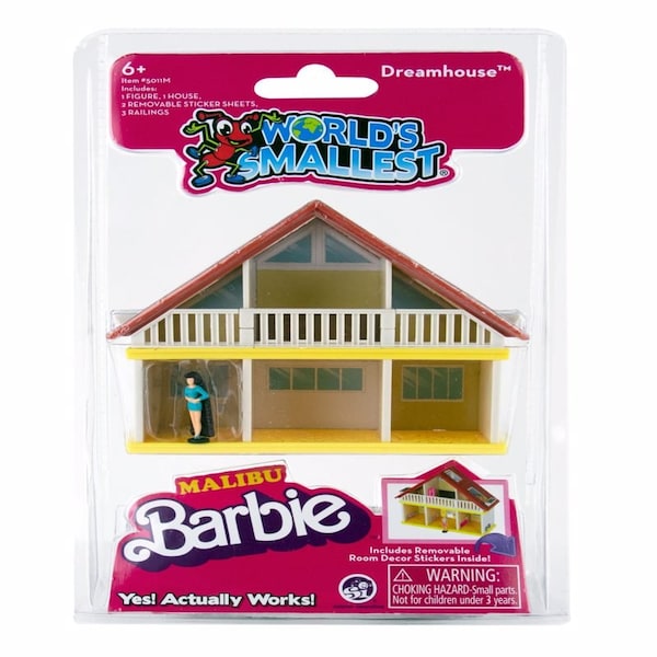 Super Impulse World's Smallest Dreamhouse Malibu Barbie Multicolored 7 pc 5011M - main